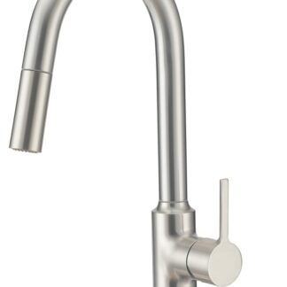 Boston Harbor FP4AF227NP Contemporary Pull-Down Kitchen Faucet, 1.8 gpm, 1 -Faucet Handle, 1 or 3 Hole -Faucet Hole