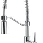 Boston Harbor FP4A0096CP Spring Pull-Down Kitchen Faucet, 1.8 gpm, 1 -Faucet Handle, 1 or 3 Hole -Faucet Hole