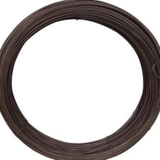 Jackson Wire 16 01 64 44 Annealed Tie Wire, 9 ga Wire, Black