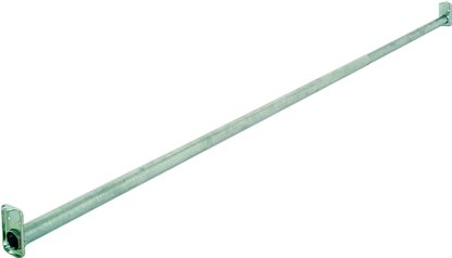 ProSource 21090PHX-PS Adjustable Closet Rod, 96 to 150 in L, Steel