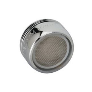 Moen M-Line Series M3630 Faucet Aerator, 15/16-27 in Male, Brass, Chrome Plated, 2.2 gpm