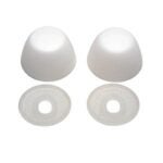 Moen M-Line Series M5685 Bolt and Screw Cap, 2-Piece, Plastic, Bone