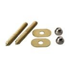 Moen M-Line Series M5810 Toilet Floor Screw, Brass