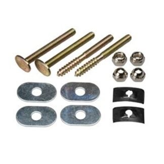 Moen M-Line Series M5870 Toilet Floor Bolt and Screw, 12-Piece, Brass