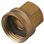 Moen M-Line Series M6820 Hose Connector, 3/4 x 1/2 in, Female Hose x FIP, Solid Brass Sells in Quantity of 6