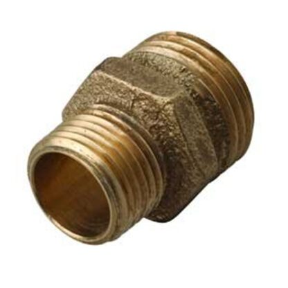 Moen M-Line Series M6850 Hose Connector, 3/4 x 1/2 in, Male Hose x MIP, Solid Brass Sells in Quantity of 6