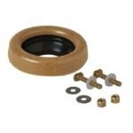 Moen M-Line Series M5715 Wax Floor Gasket Kit, Black, For: 3 in and 4 in Waste Lines