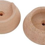 ProSource CL-P01-PS Closet Pole Socket, Wood