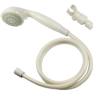 Boston Harbor HS00813WH Shower Head, 1.75 (6.6) 80 gpm (L/MIN) psi, 1/2-14 NPT Connection, Threaded, 3-Spray Function