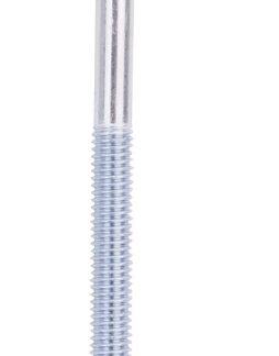 ProSource LR326 Hook Bolt, 9.3 mm Thread, 4 in L Thread, 7-1/4 in L, Steel, Zinc Sells in Quantity of 10