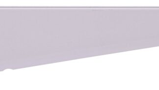 ProSource 25206PHL-PS Dual Track Shelf Bracket, 132 lb/Pair, 9 in L, 2 in H, Steel, White Sells in Quantity of 20