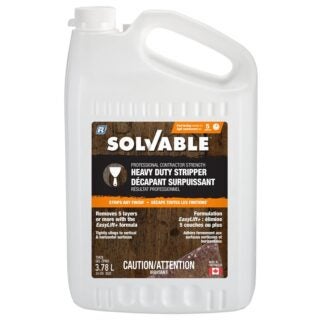 Solvable 53-534 Heavy-Duty Stripper, Liquid, Ether, 3.78 L