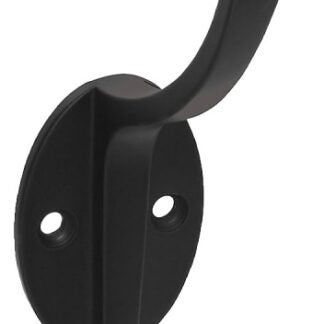 National Hardware V8009 N806-820 Coat and Hat Hook, 2-Hook, Zinc, Oil-Rubbed Bronze, 1/PK Sells in Quantity of 5