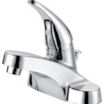 Boston Harbor TQ-F4510042CP Lavatory Faucet, 1.2 gpm, 1-Faucet Handle, 3-Faucet Hole, Metal/Plastic, Chrome Plated