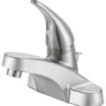 Boston Harbor TQ-F4510042NP Lavatory Faucet, 1.2 gpm, 1-Faucet Handle, 3-Faucet Hole, Metal/Plastic, Brushed Nickel