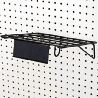 SOUTHERN IMPERIAL R-9011263 Pegboard Shelf, Black, Powder-Coated