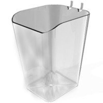 SOUTHERN IMPERIAL Visi-Bin RPDMP-404560 Peg Cup, Hybrid Styrene, 4 in L, 4 in W, 6 in H Sells in Quantity of 5