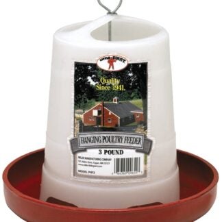 Little Giant PHF3 Poultry Feeder, 3 lb Capacity, Plastic