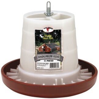 Little Giant PHF11 Poultry Feeder, 11 lb Capacity, Plastic