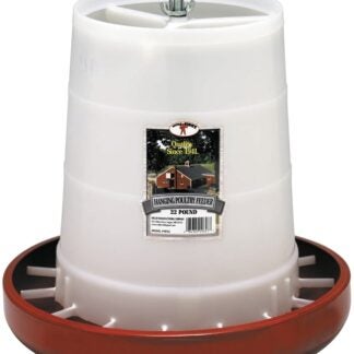 Little Giant PHF22 Poultry Feeder, 22 lb Capacity, Plastic Sells in Quantity of 2