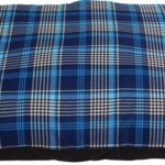 Aspenpet 27300 Pillow Pet Bed, 27 in L, 36 in W, Sleep Denim Pattern, High-Loft Polyester Fiber Fill, Assorted