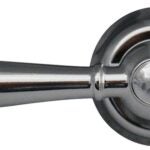 Korky 6051FR Handle and Lever, Chrome, For: American Standard, Kohler, TOTO Toilet Tanks