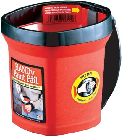 Handy Products BER-2500CT Paint Pail, 1 qt, Plastic