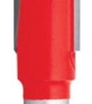 Freud 42-100 Bearing Flush Trim Bit, 3/8 in Dia Cutter, 1 in L Cutting, 2-13/16 in OAL, 1/4 in Dia Shank, 2-Cutter