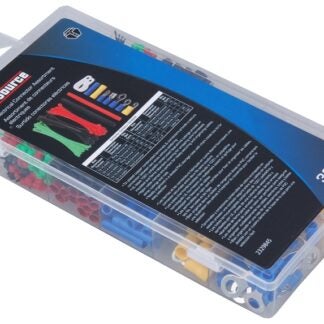 ProSource 60208 Electrical Connector Assortment, Red, Yellow, Blue, Green & Black, Tin Plated