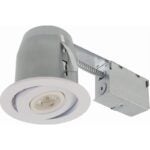 Liteline RC402C18G24-8W3K- Recessed Light Fixture, Flat White