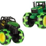 John Deere Toys 46434B Wheel Assortment, 3 years and Up, Internal Light/Music: Internal Light and Music