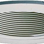 Halo Coilex 993W Baffle Trim Ring, Aluminum Body, White