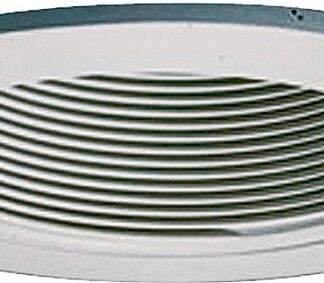 Halo Coilex 993W Baffle Trim Ring, Aluminum Body, White