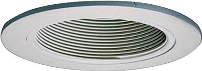 Halo Coilex 993W Baffle Trim Ring, Aluminum Body, White