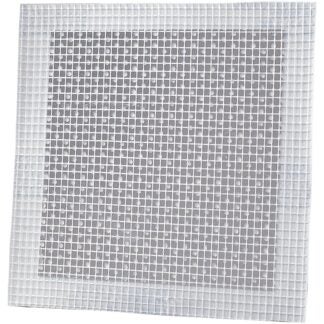 Hyde 18204 Drywall Patch, 4 in L, 4 in W, White