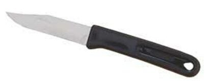 Hyde 17152 Vegetable Knife, 3 in L Blade, Stainless Steel Blade, Polypropylene Handle, Black Handle