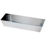 Hyde Richard Series 18410 12IN Mud Pan, Stainless Steel