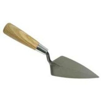 Richard 35926 Professional Pointing Trowel, 2-1/2 in L Blade, 5 in W Blade, High Carbon Steel Blade, Hardwood Handle