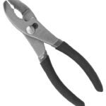 Vulcan PC916-21 Slip Joint Plier, 6 in OAL, 1 in Jaw Opening, Black/Blue Handle, Non-Slip Handle, 1 in W Jaw