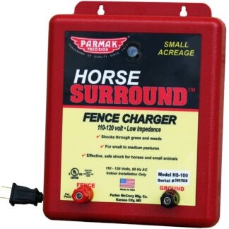 Parmak HS-100 Electric Fence Charger, 0.65 to 2 J Output Energy, 110 to 120 V