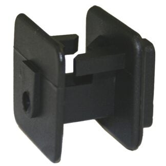 Parmak 526 Wood Post Insulator, Black, Nail, Screw Mounting