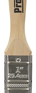 ProSource OR 11601 0100 Paint Brush, 1 in W, Flat Cut Brush, Polyester Bristle