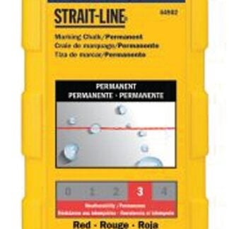 IRWIN 64902 Marking Chalk Refill, Red, Permanent