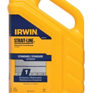 IRWIN 65101ZR Marking Chalk, Blue, Temporary