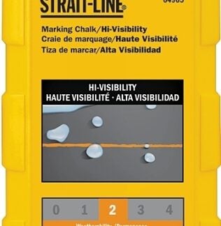 Irwin 64905ZR High-Visibility Marking Chalk, 5 in L Line