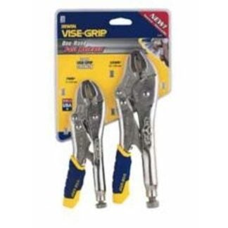 Irwin 214T Locking Plier Set, No-Slip Handle