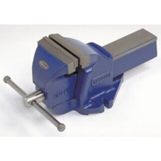 Irwin Record 1ZR Mechanic Vise, 3-3/4 in Jaw Opening, 3 in W Jaw, 1-7/8 in D Throat, Steel