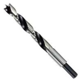 IRWIN 49617 Drill Bit, 7/16 in Dia, 5-19/32 in OAL, Spiral Flute, 2-Flute, 3/8 in Dia Shank, Reduced Shank