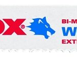 Lenox 20562610R Reciprocating Saw Blade, 3/4 in W, 6 in L, 10 TPI, Cobalt/Steel Cutting Edge