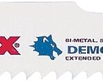 Lenox 205126066R Reciprocating Saw Blade, 7/8 in W, 6 in L, 6 TPI, Bi-Metal Cutting Edge